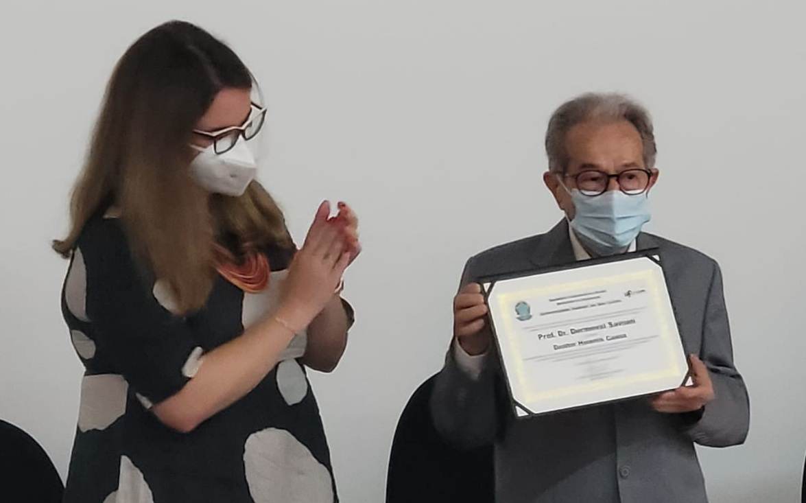 UFSCar entrega título de Doutor Honoris Causa para Dermeval Saviani