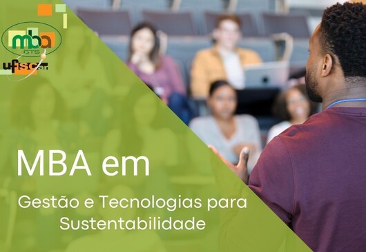 Pós em Gestão e Tecnologias da Sustentabilidade recebe inscrições