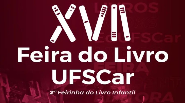 XVII Feira do Livro da UFSCar acontece de 27 a 29 de setembro